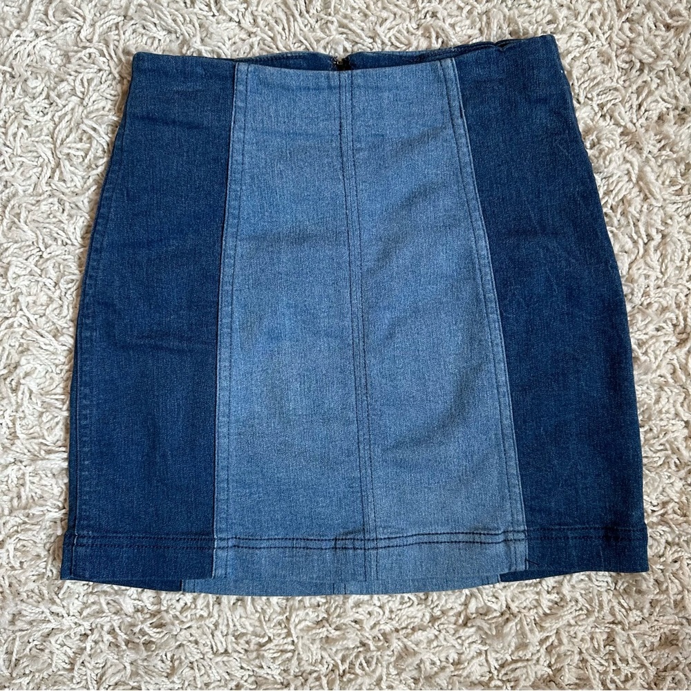 Free People Denim Skirt